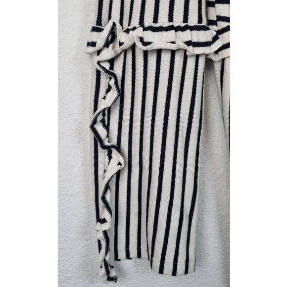 Mads Norgaard Copenhagen Striped Sweater Dress Black White XS - Picture 7 of 7